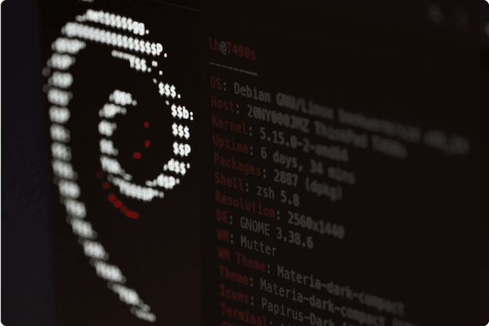 Illustrazione Debian
